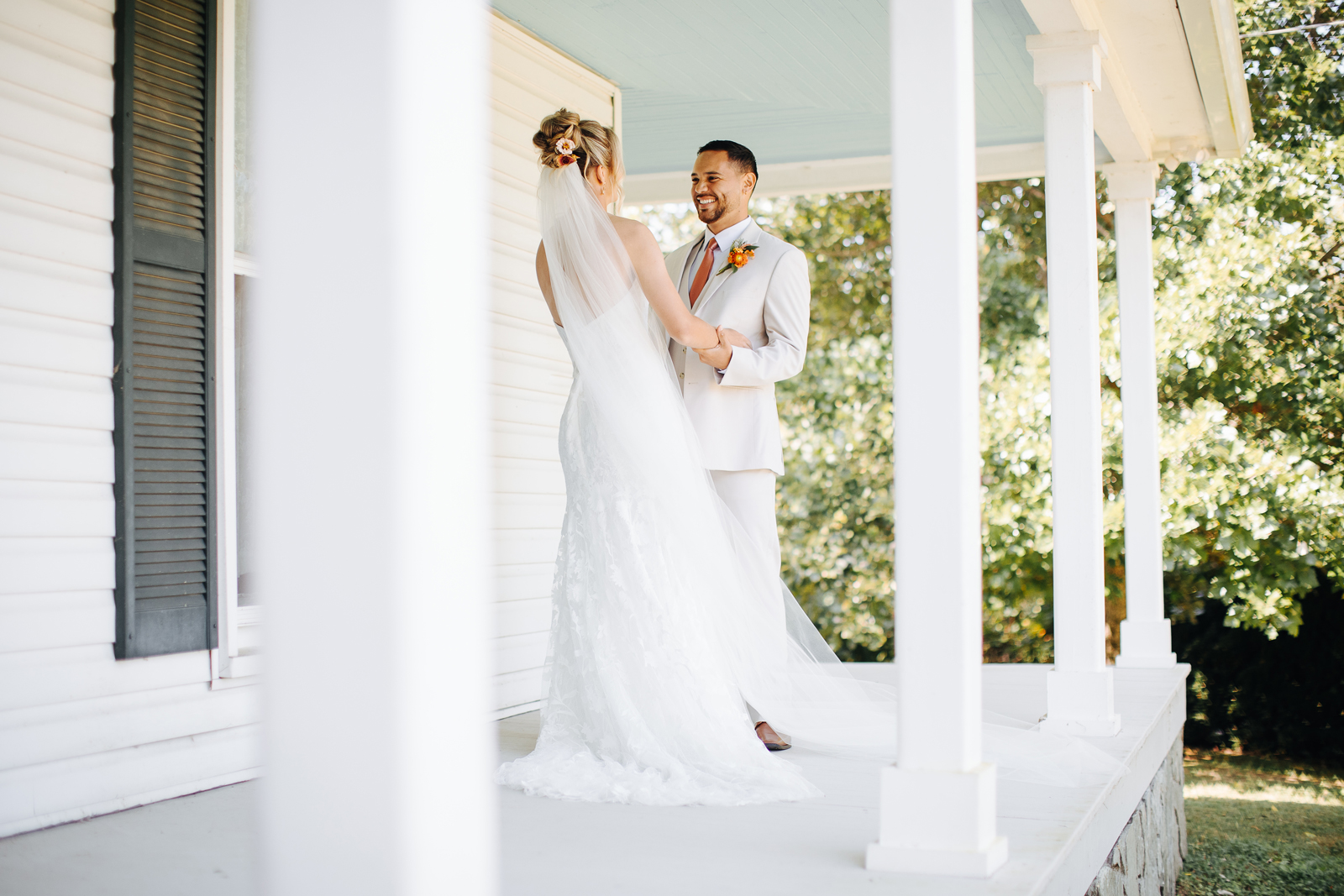 First Look on the Farmhouse Front Porch