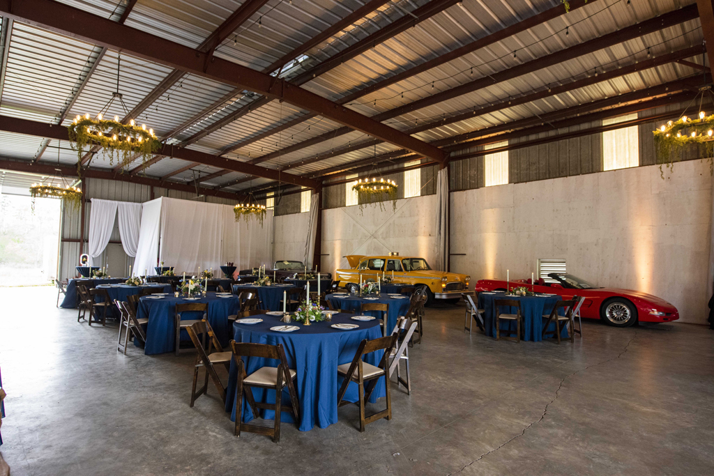 Big Red Barn in Reception Configuration.  Lynn Cummings Photography